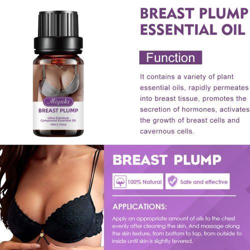 Breast Plum Enlargement Natural Enhancement Essential Oil.
