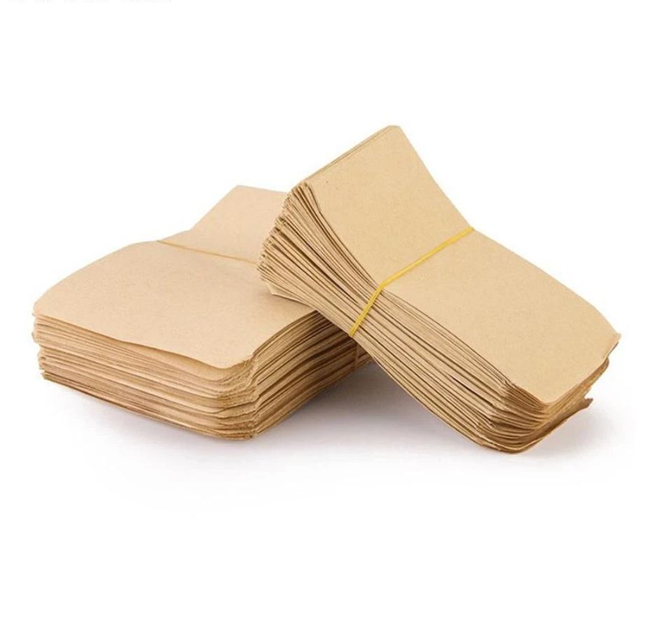 100Pcs Kraft Paper Seed Protective Envelope Storage Bags