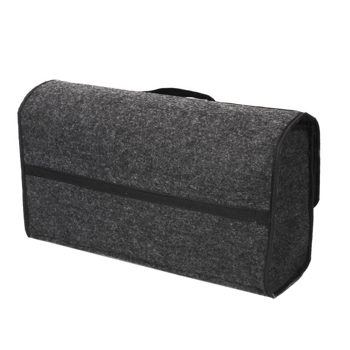 Trunk Cargo Organizer Foldable Caddy Storage Collapse Bag Car Soft Felt Storage Box Trunk Bag Vehicle Tool Box Multi-Use Tools Organizer Bag Carpet Folding For Emergency Box