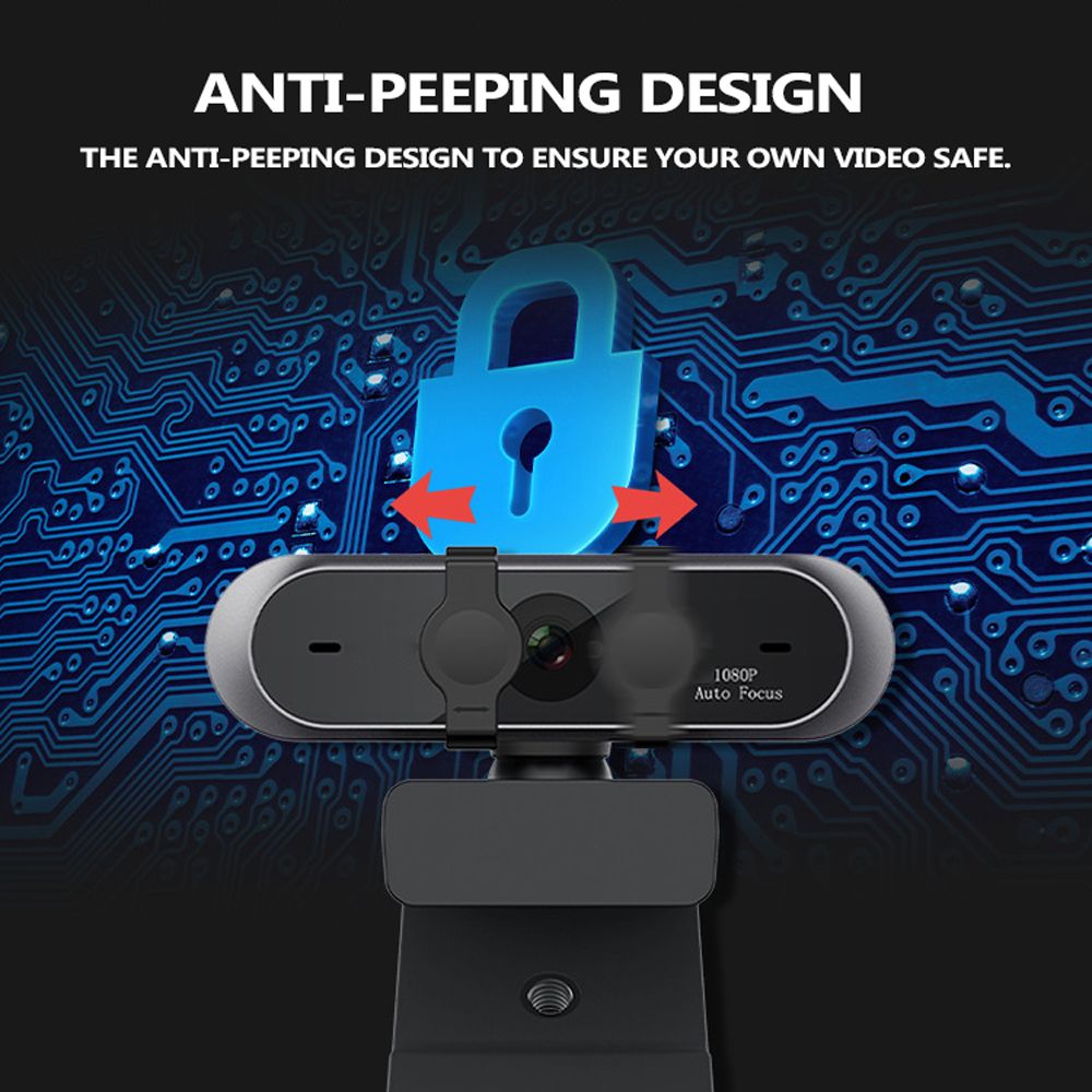 M9 1080P Portable Webcam Mini Computer Camera Anti-peeping