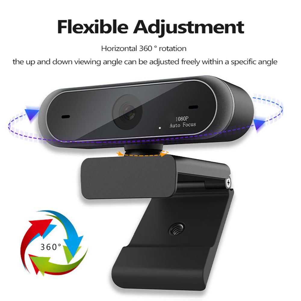 M9 1080P Portable Webcam Mini Computer Camera Anti-peeping