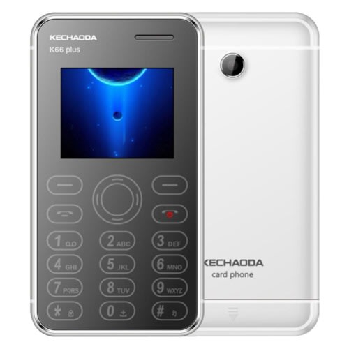 K66plus Ultrathin Bluetooth Dialer Pocket Card Phone