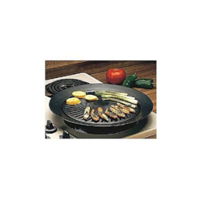 Stove Top Smokeless Stainless Indoor BBQ Grill, 1 SET