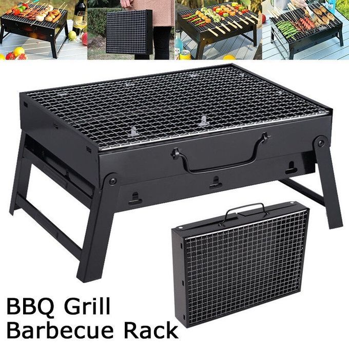 Portable Stainless Steel Charcoal Grill/ Barbecue Grill