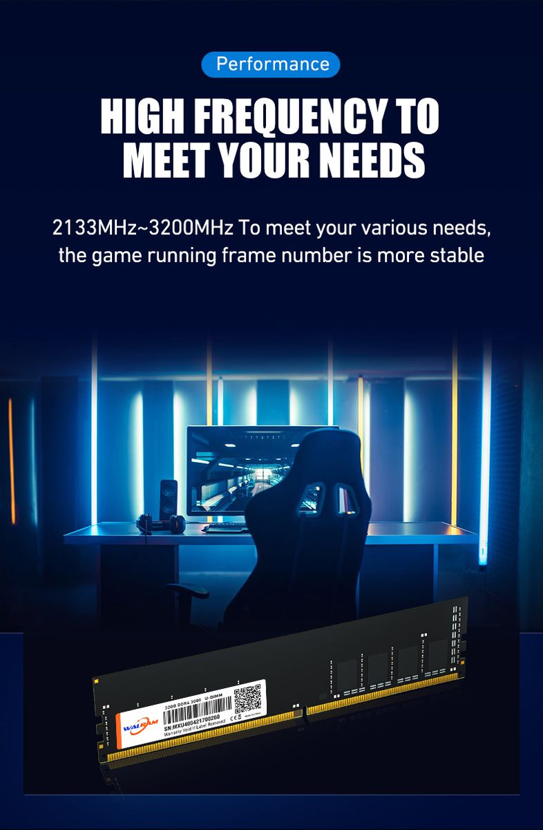 DDR3 4GB Desktop Computer 1600MHz Ram 1.5V UDIMM