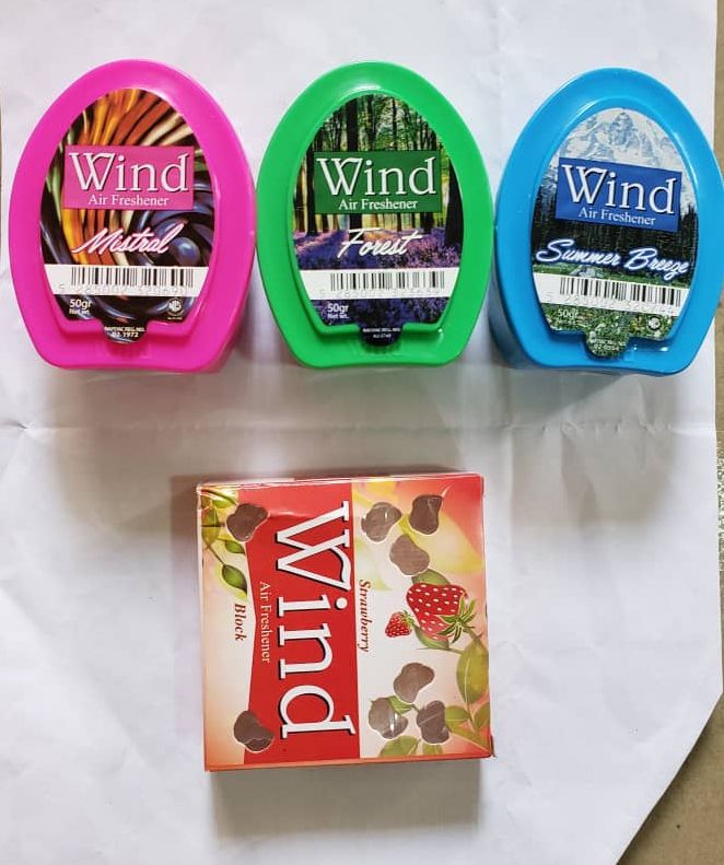 3 Wind Airfreshner +  Block Airfreshner