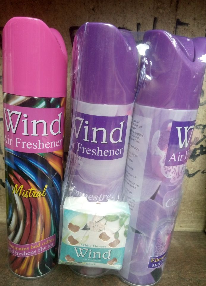 3 In 1Wind Air Freshener  With Free Air Block Air Freshner