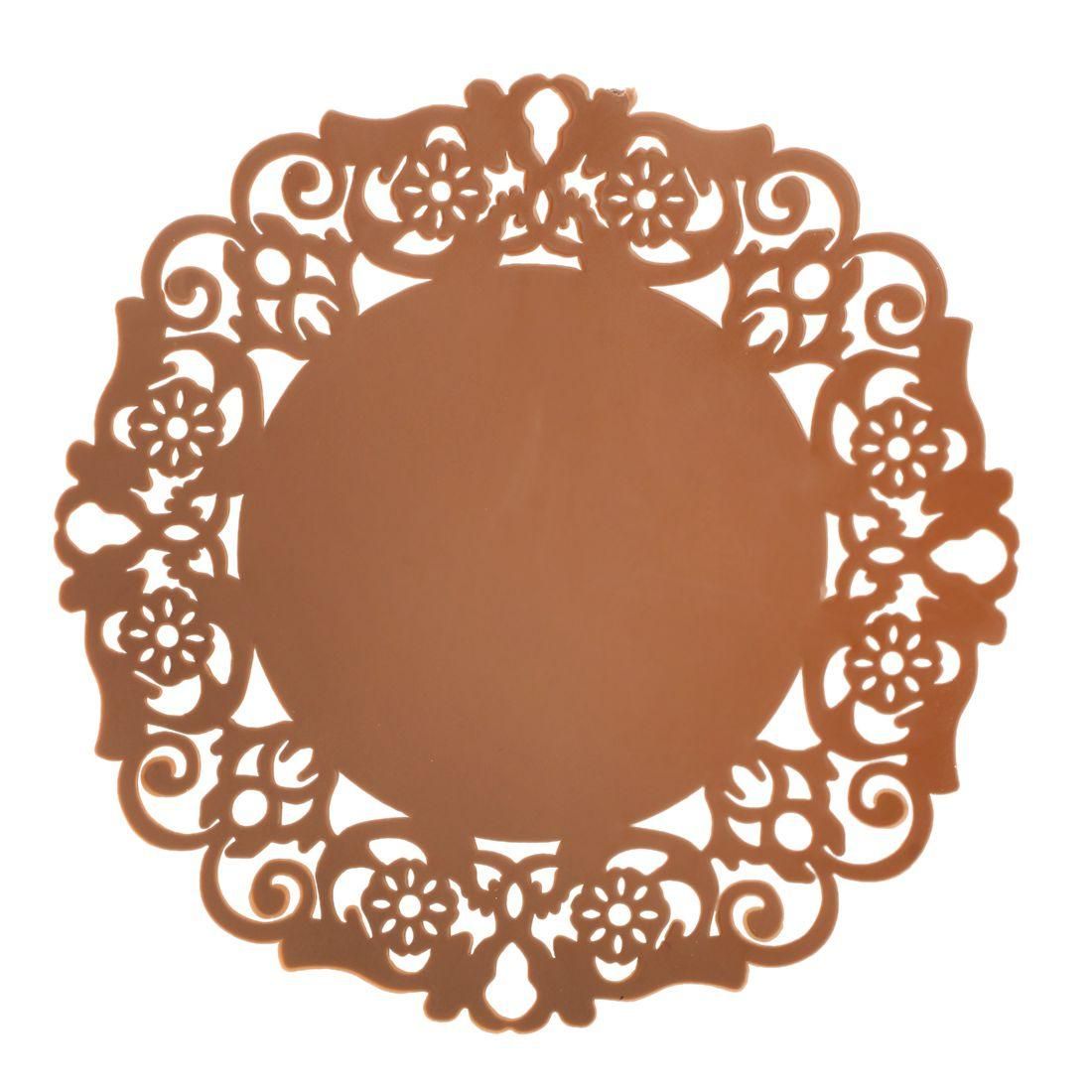 1 pcs Retro Eye-Work Top Beverages Silicone Coasters skidpro