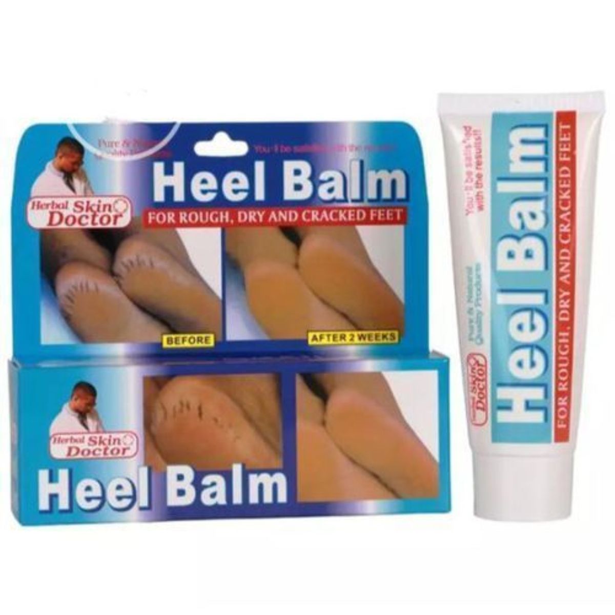 Doctor Balm For Rough, Dry And Cracked Feet/Foot Scrub