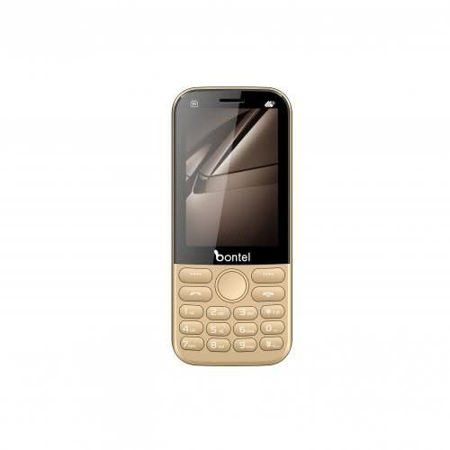 Q8-3.5inch Screen - Spot Torch Light - Analog Tv - Trio Sim - Gold