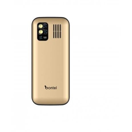 Q8-3.5inch Screen - Spot Torch Light - Analog Tv - Trio Sim - Gold