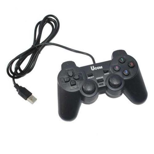 UCOM USB Wired Joystick Pad Game Controller For PC Laptop Desktop Computer