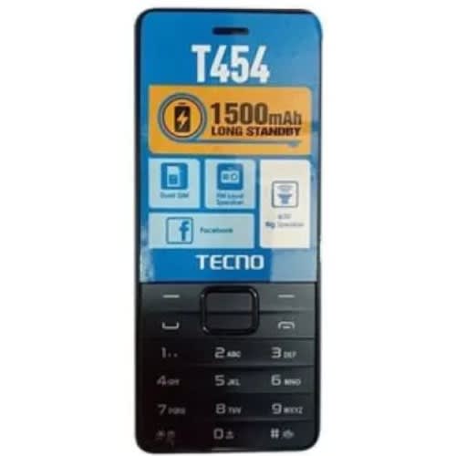 T454 Feature Phone - Dual Sim - 2.8
