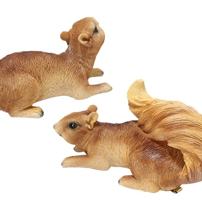 Animal Garden Tree Hanging Statues Antique Wood-Look For Driveway Home