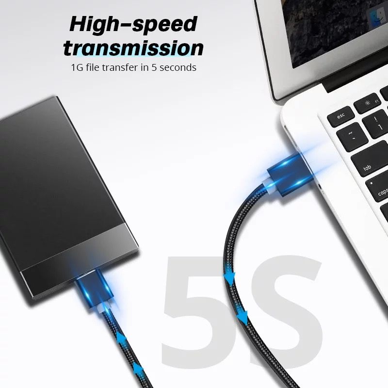 Data Cable Hard Drive Cable  USB To USB Male To Male Cable