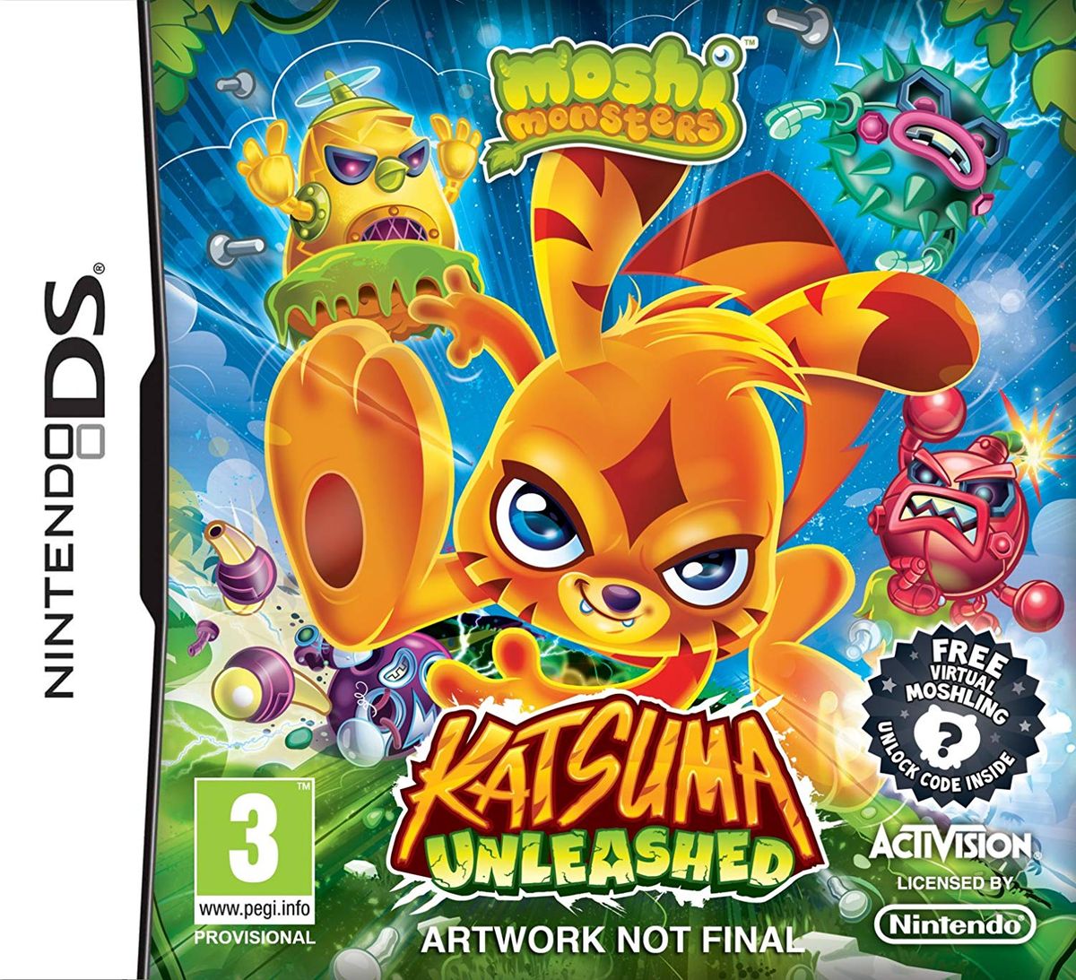 Moshi Monsters: Katsuma Unleashed - Nintendo DS