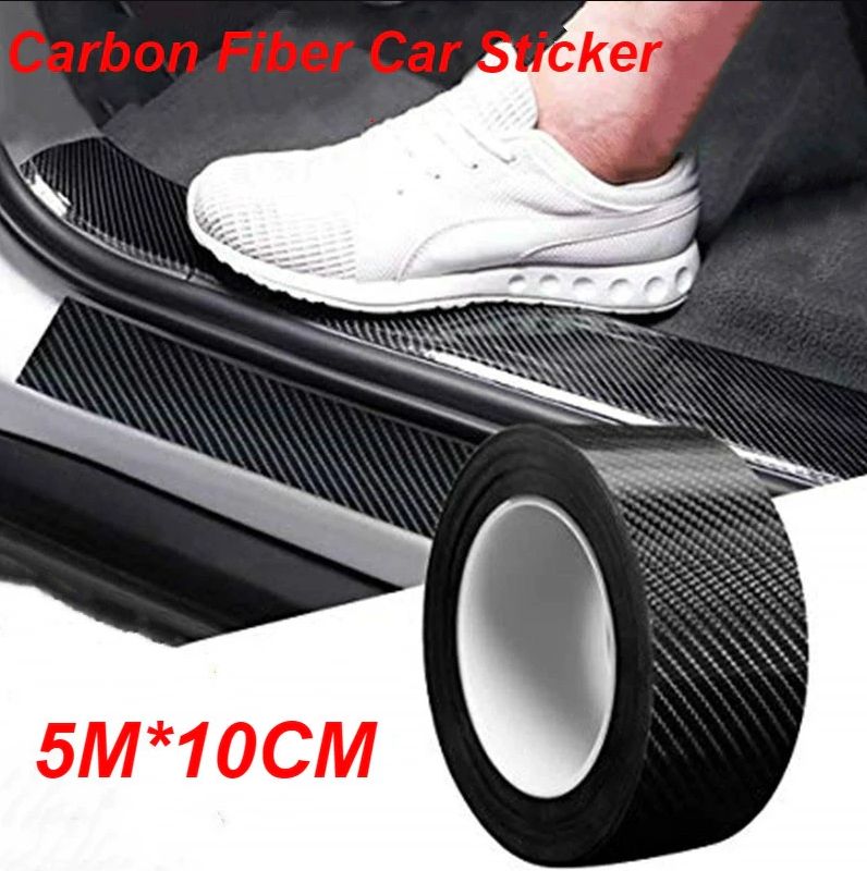 5D Carbon Fiber Car/Door Frame Anti Scratch Sticker