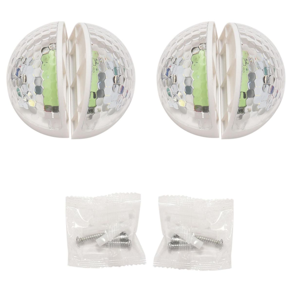Solar Fence Light 6 LED Decoration Light for Pathway Drivewa