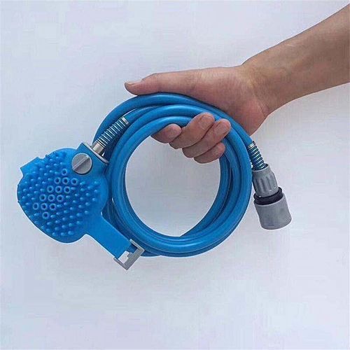 Grace  Big House Pet Bathing Tool Hand Shower Sprayer And Scrubber With Hose For Dog Cat Horse Grooming