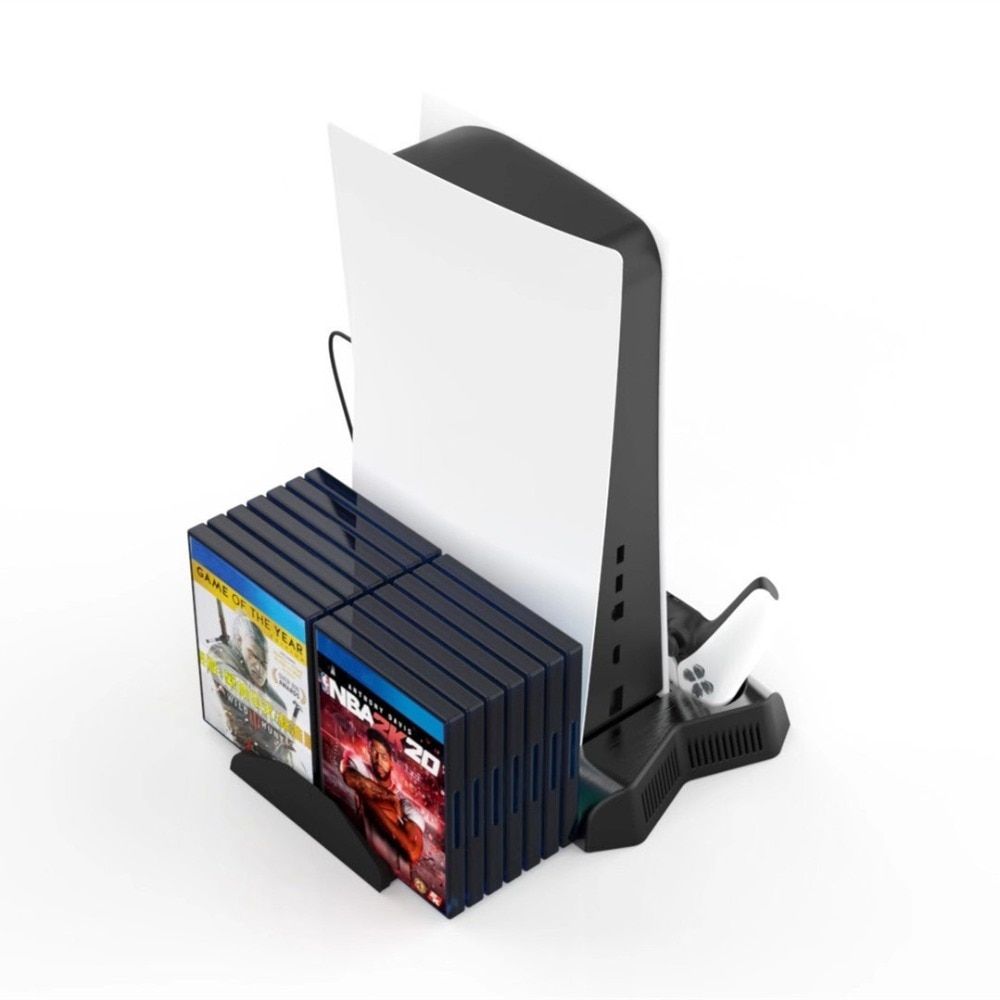PS5 VERTICAL STAND COOLING FAN DOCK STATION
