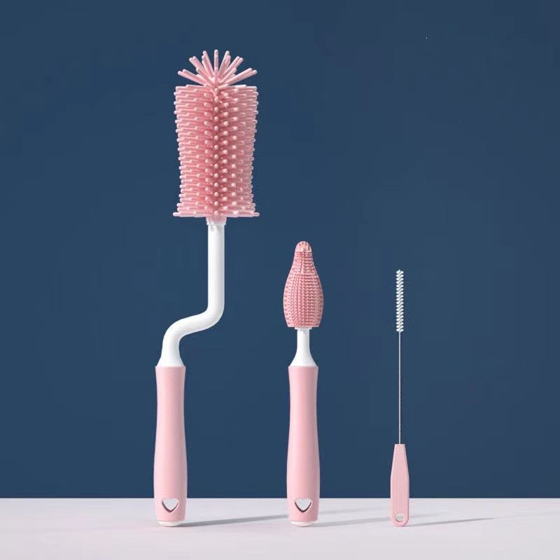Bottle Cleaning Brush Baby Pacifier Straw Scrubber Small