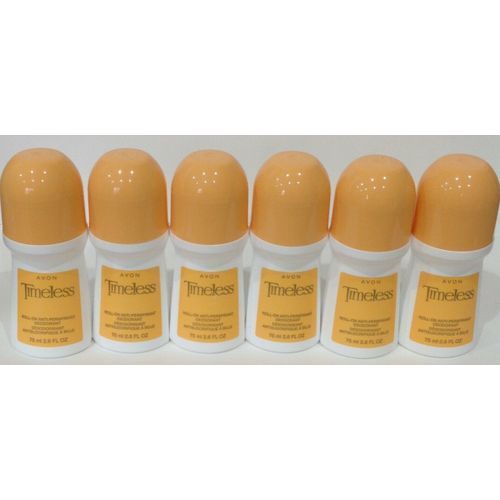 Timeless Roll On Antiperspirant Deodorant - 75ml X6