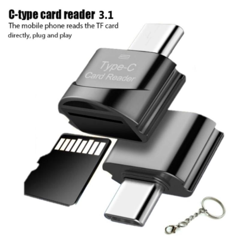 USB 3.1 High Speed OTG Type-C Card Reader USB-C TF Micro SD Adapter TF Micro-SD Otg Phone Adapters micro sd card reader mini