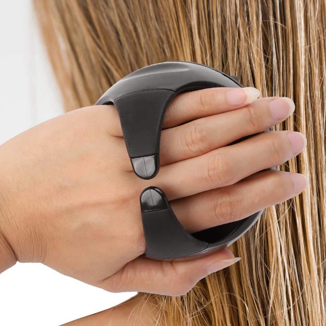 Silicone Hair Scalp Shampoo Massage Brush Shower Head Massager Hair Scrubber for Dandruff
