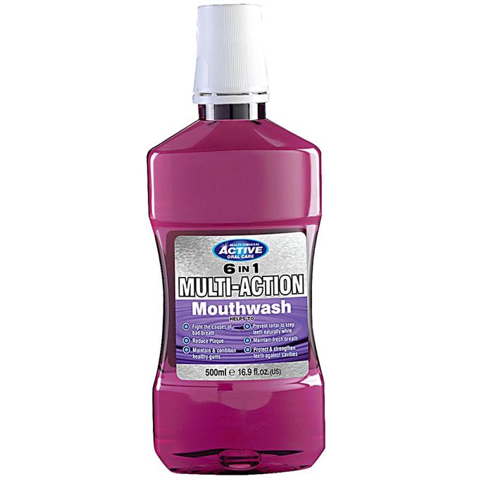 6 In 1 Multi Action Mouthwash 500ml