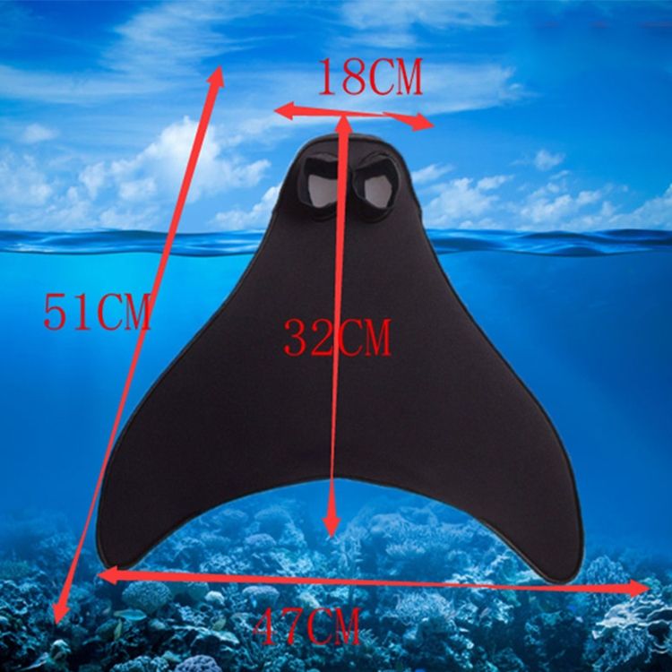 Adult Conjoined Whale Tail Fins
