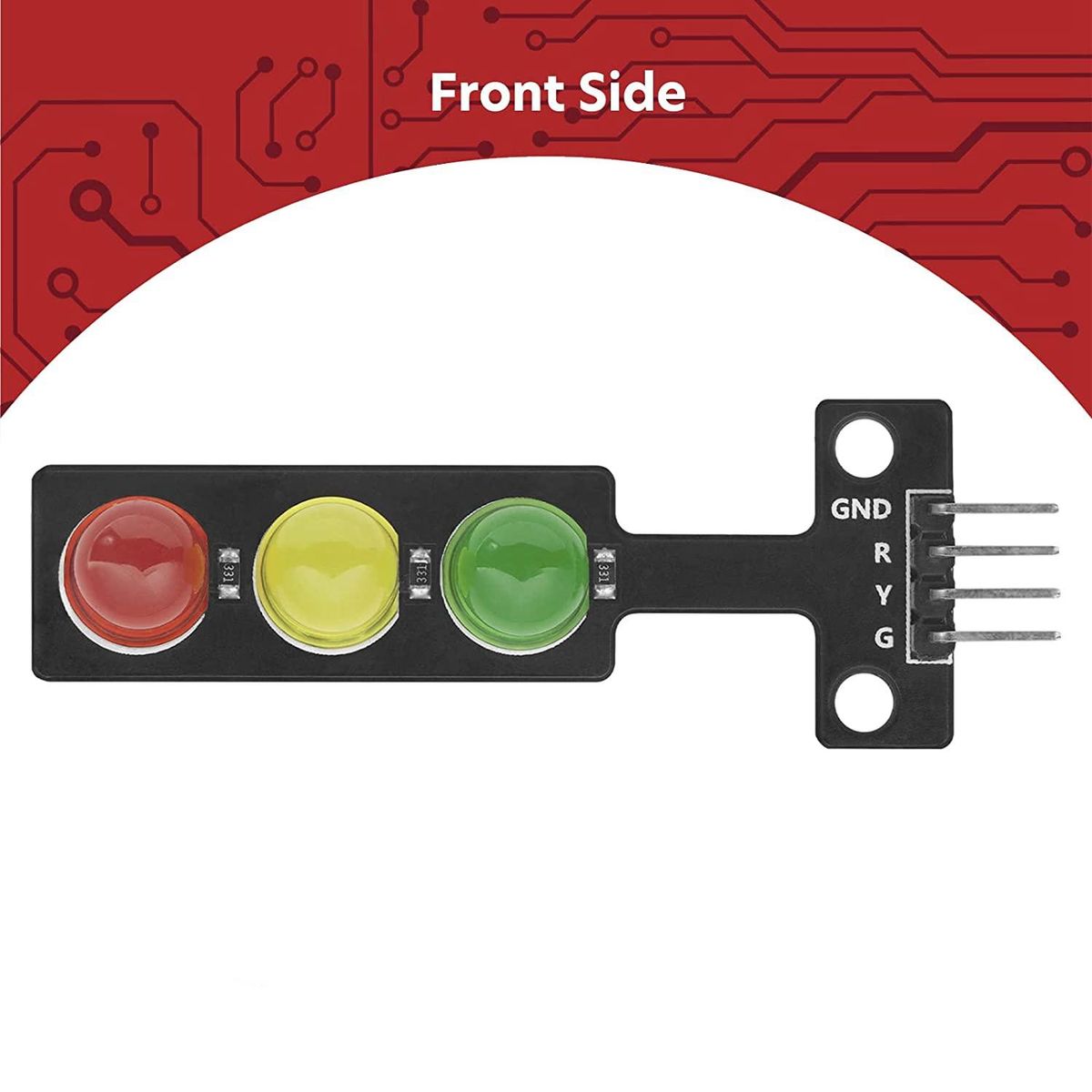 5x LED Traffic Light Module Creative DIY Mini Traffic Light
