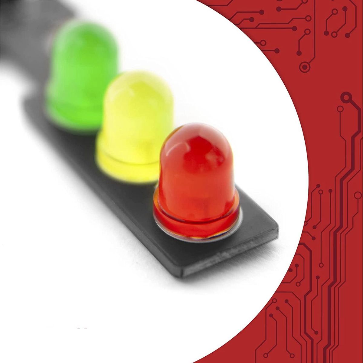 5x LED Traffic Light Module Creative DIY Mini Traffic Light