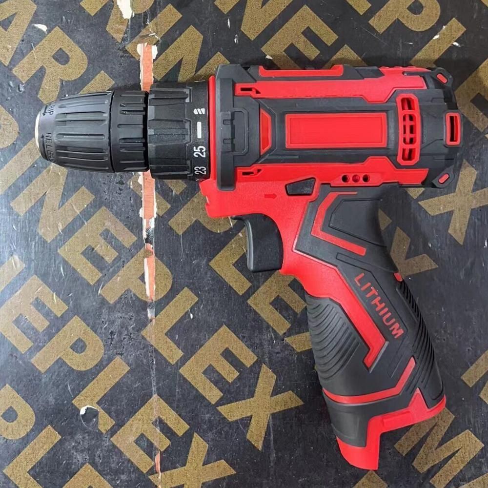 18V Multifunctional Electric Cordless Drill High-power Lithium Battery Wireless Rechargeable Hand Drills Brush Motor Home DIY Electric Power Tools