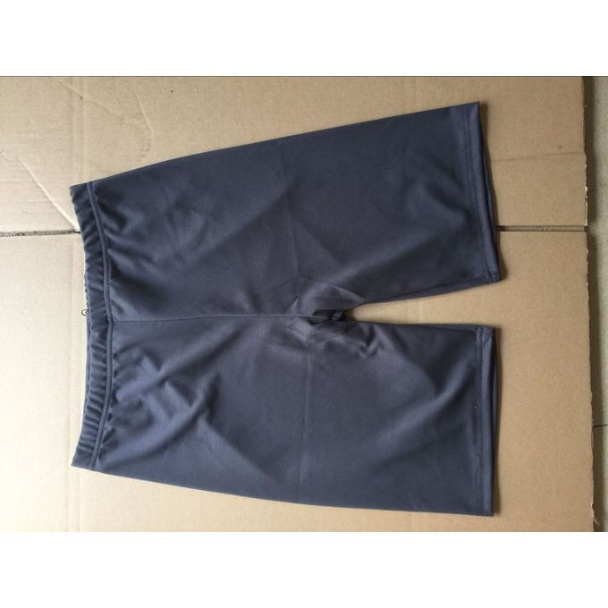 Fashion Front Slit Men Swimming Shorts Swimwear Quick Drying Swimming Trunks-Grey-XL
