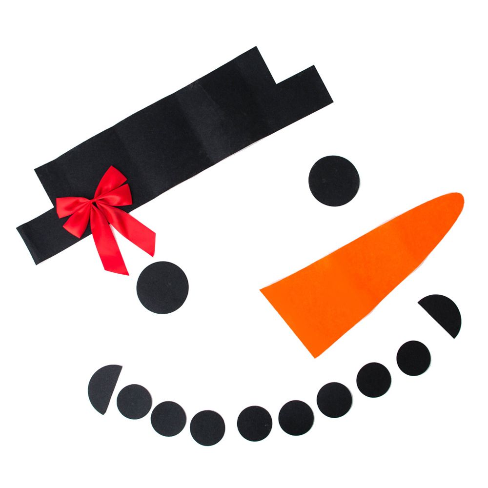 DIY Christmas Snowman Decoration 16 Piece Set Outdoor Garage