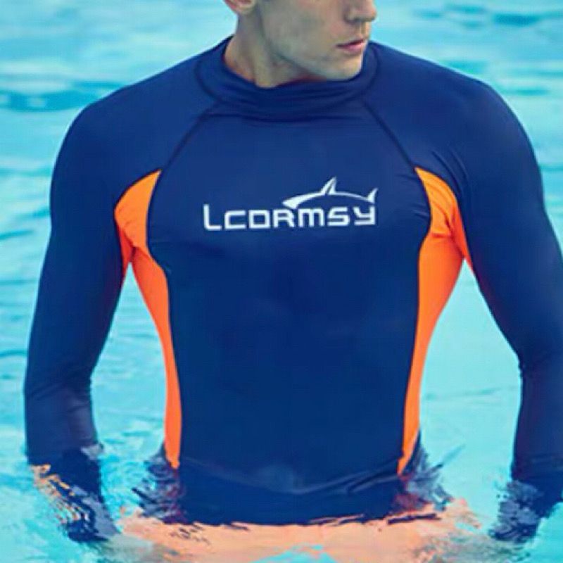 Sea Kayak Yacht Men UPF 50+ Long Sleeve Splice UV Sun