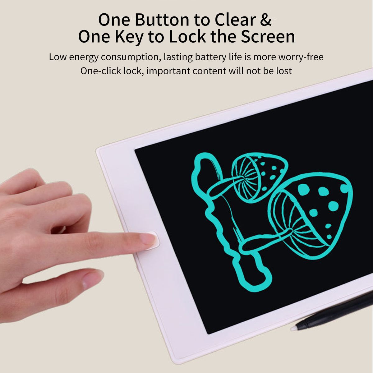 10 Inch LCD Writing Tablet Erasable Drawing Board