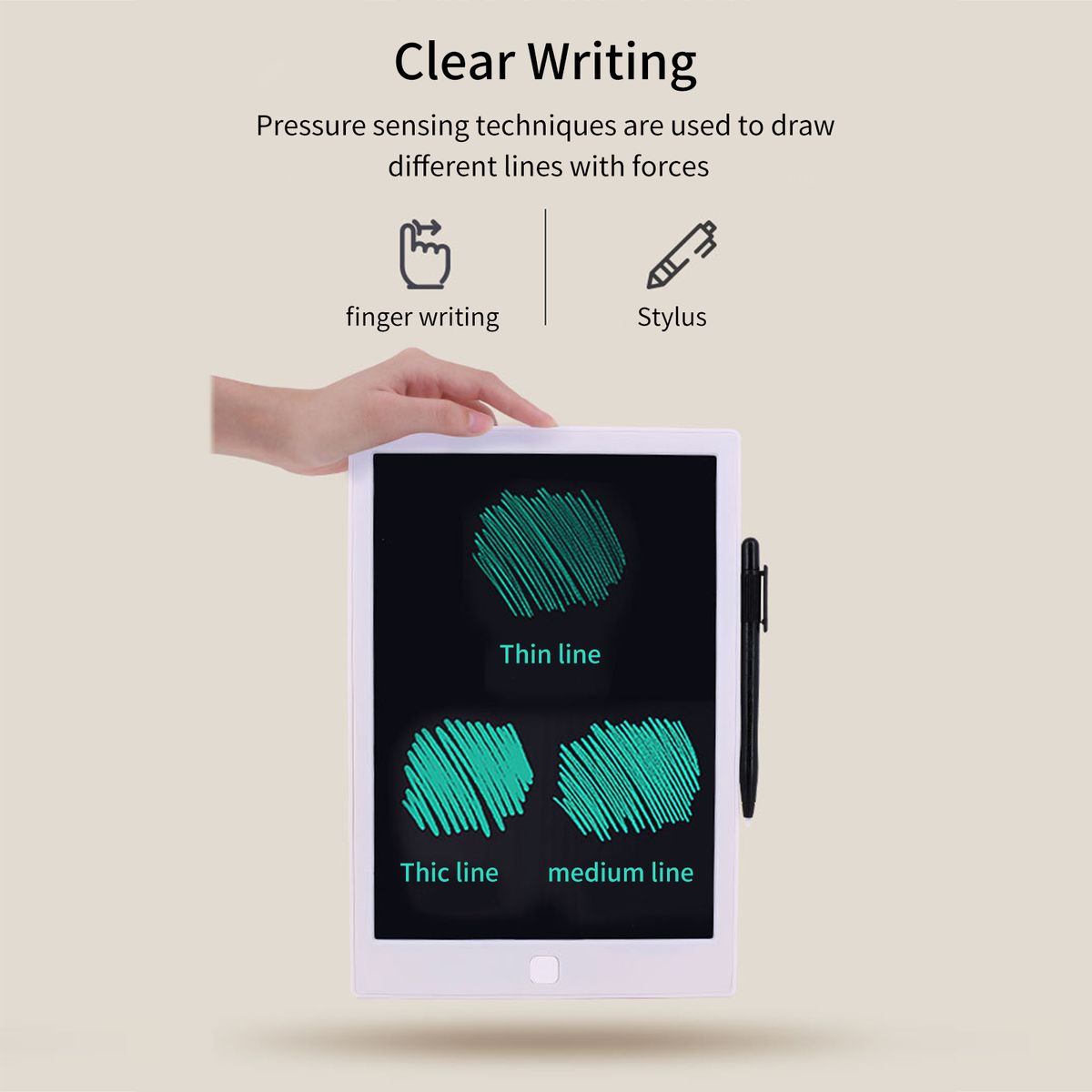 10 Inch LCD Writing Tablet Erasable Drawing Board