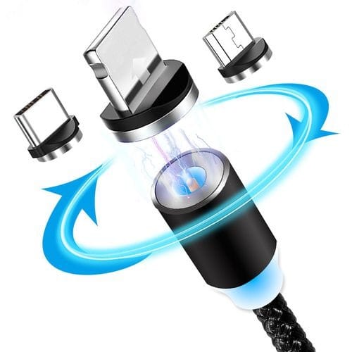 1m Magnetic Charging Cable For Android, Iphone And Type C