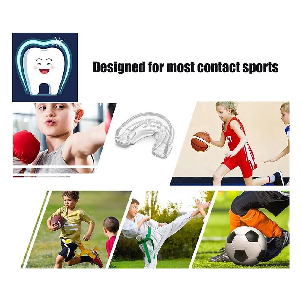 Youth Mouth Guard Football Sport Mouthguard for Braces,