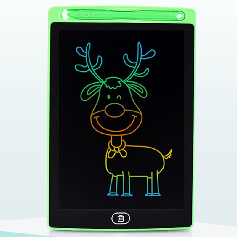 12'' LCD Erasable Writing Tablet Drawing Board For Kids And Adult Black