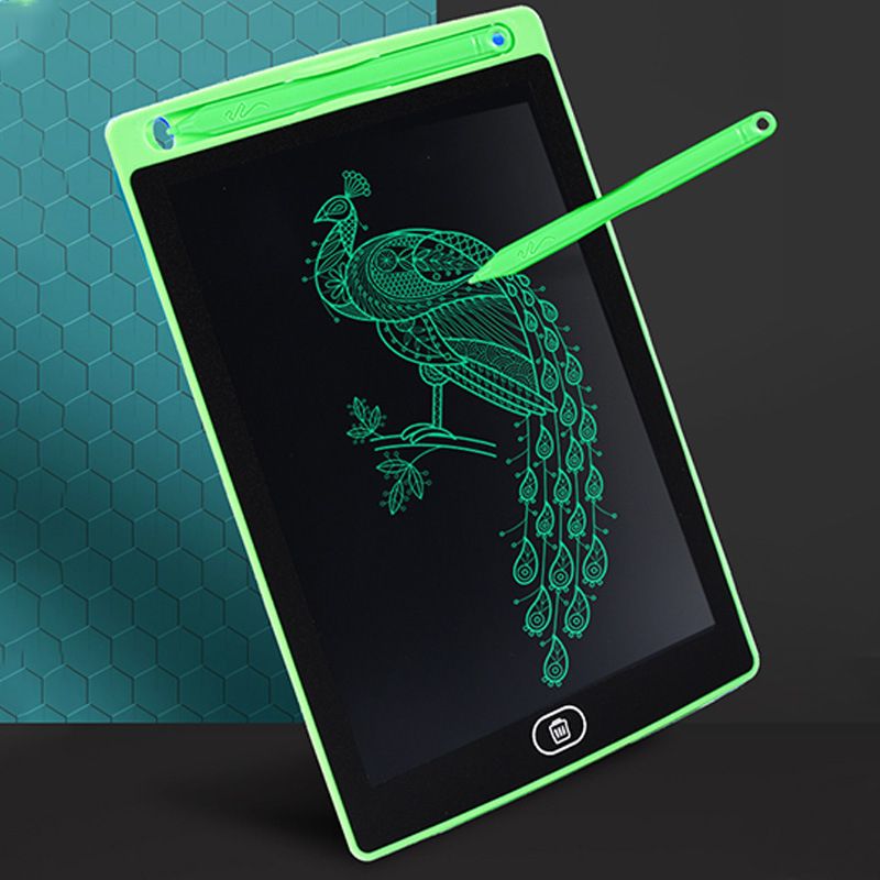 12'' LCD Erasable Writing Tablet Drawing Board For Kids And Adult Black