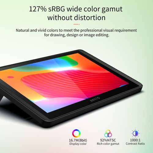12HD-A H-IPS LCD Graphics Drawing Tablet Monitor 11.6 Inch Size 1366x768 8192