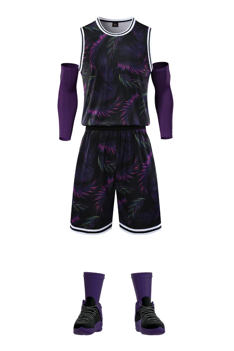 Unisex Men Women Sports Vest Jersey Shorts  Basketball Set