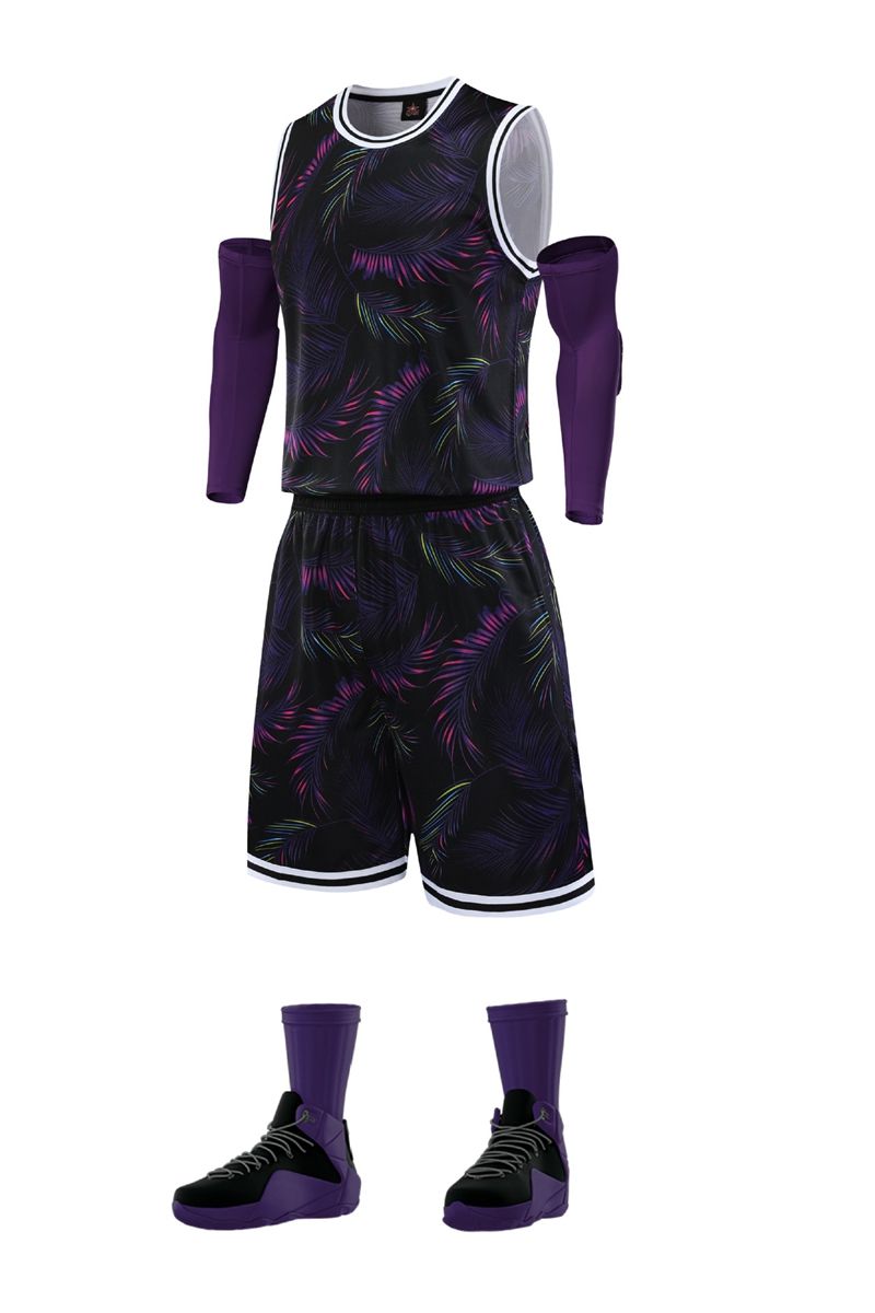 Unisex Men Women Sports Vest Jersey Shorts  Basketball Set