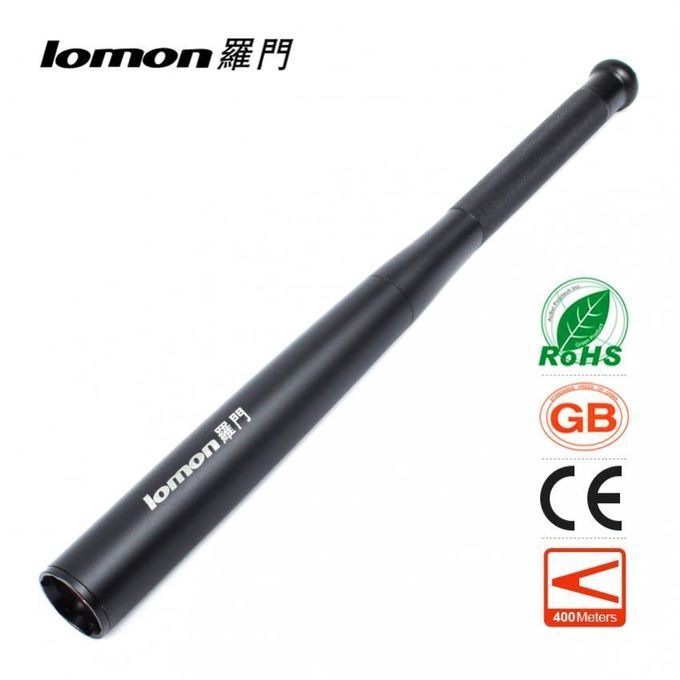 Baseball Bat Flashlight Security Camping Light Torch Strong LightSuper Bright Aluminum Alloy Self-defense Dry Battery Flashlight