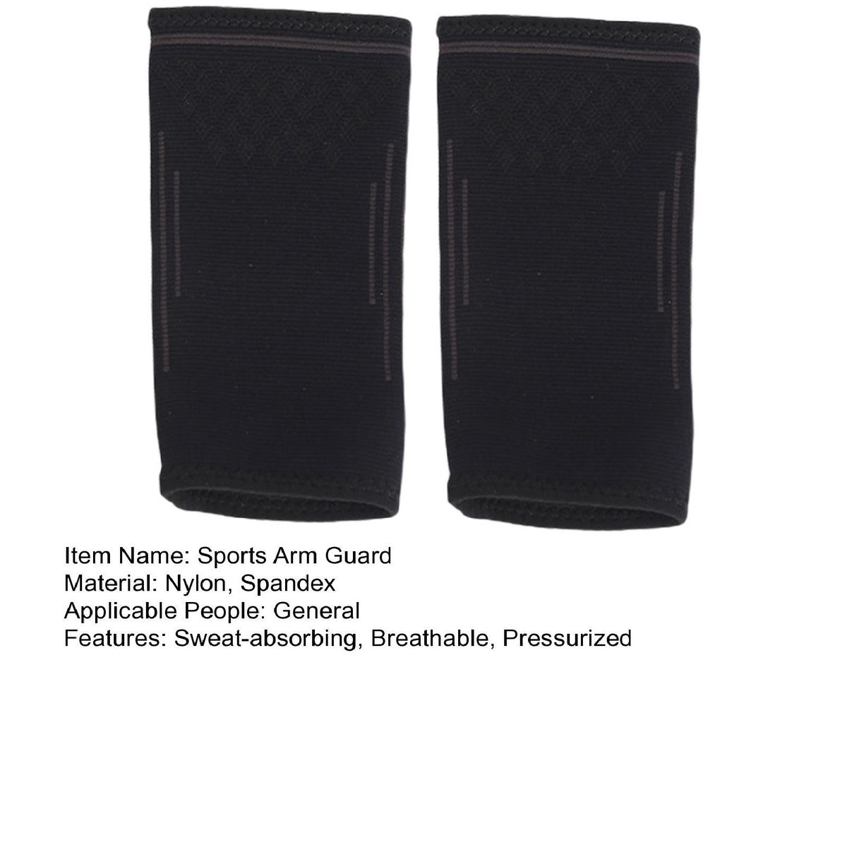 Sports Arm Guard Sports Arm Protection Black
