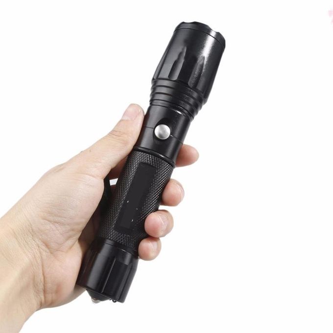 5000LM G700 Tactical ZOOM LED Flashlight CREE T6 Super Bright 5Modes Strong Military Light Telescopic Outdoor Zoom Long RangeAttack+ Flashlight Torch Tool Storage Case Box