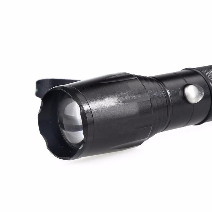 5000LM G700 Tactical ZOOM LED Flashlight CREE T6 Super Bright 5Modes Strong Military Light Telescopic Outdoor Zoom Long RangeAttack+ Flashlight Torch Tool Storage Case Box