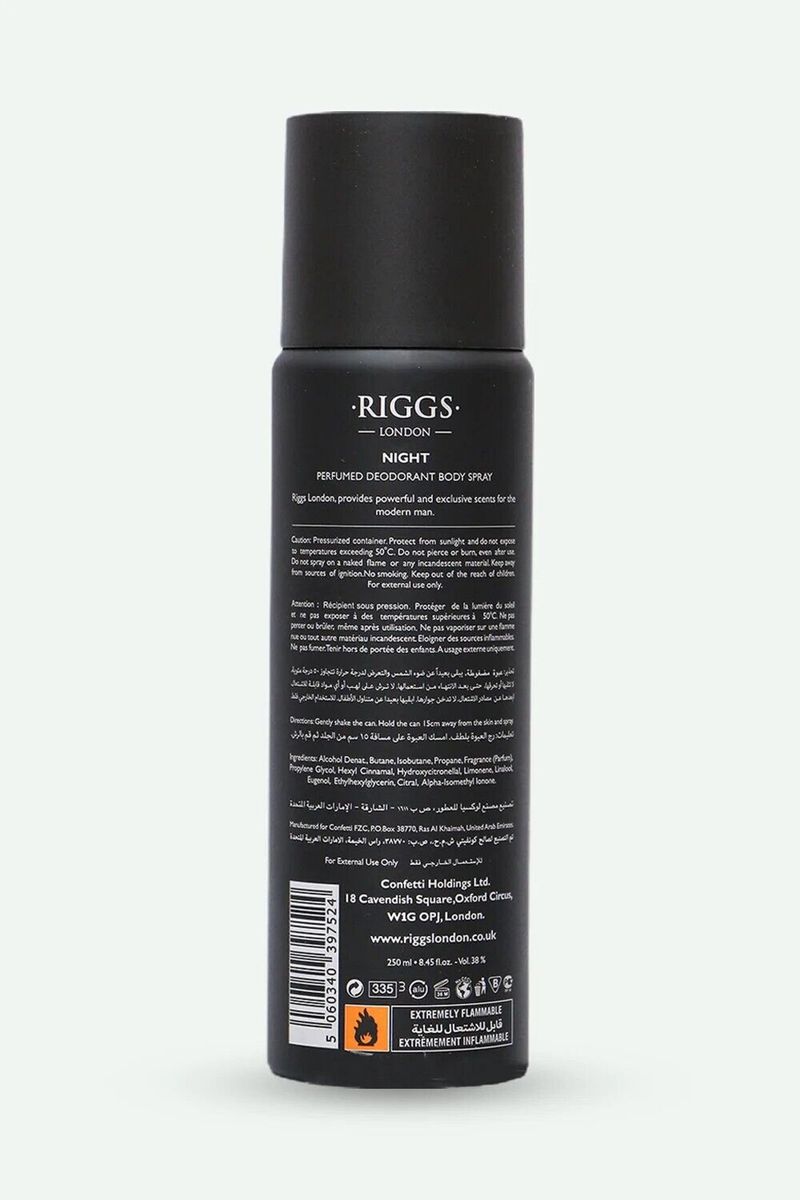 Body Spray 250ml Night